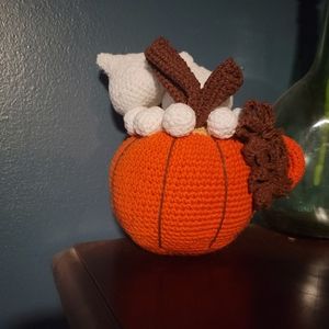 Crochet Pumpkin Spice Latte
